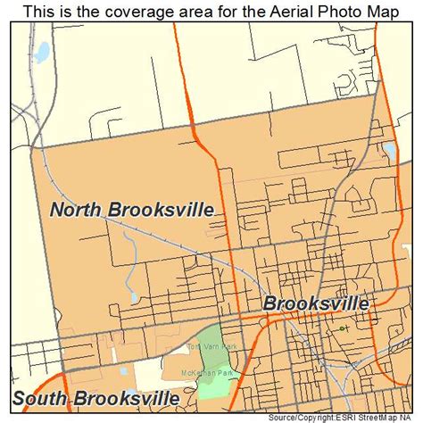 Aerial Photography Map of North Brooksville, FL Florida