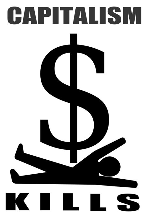 Free Clipart: Capitalism kills | worker