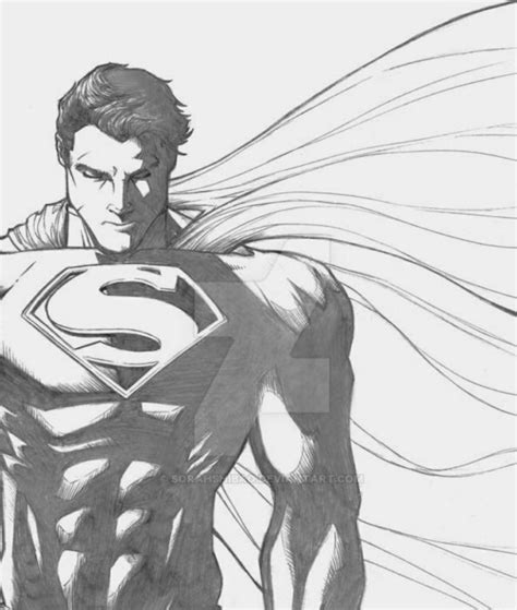 Pin by Sara Namrouti on Pencil drawings | Superman art, Superman drawing, Sketches