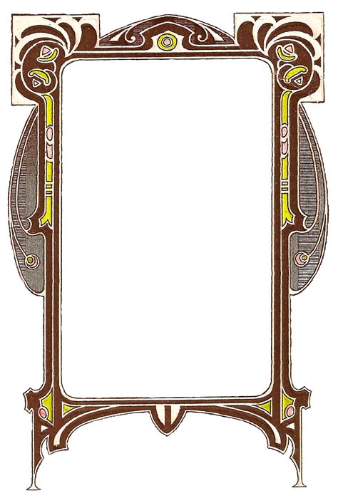 The Graphics Monarch: Decorative Frame Download Digital Border Image