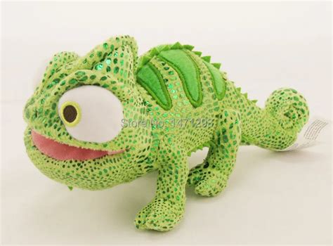 20cm cartoon movie figures Tangled,Rapunzel Pascal pet lizard chameleon ...