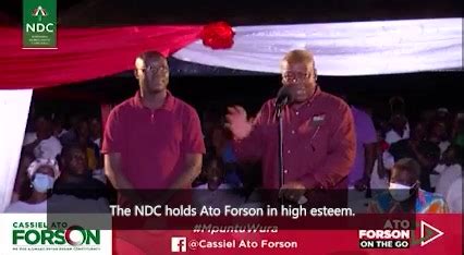 What did John Dramani Mahama say about Ato Forson? | John Dramani Mahama | Throwback to election ...