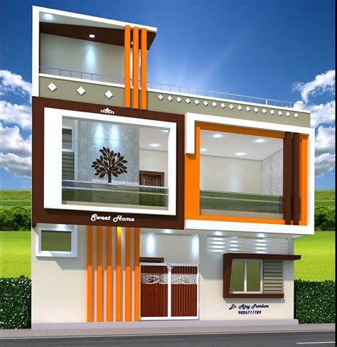 Ak construction khargone 9826711789 Modern Bungalow House Design, Modern Small House Design ...