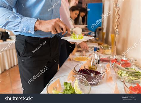 People Group Catering Buffet Food Restaurant Stock Photo 533075611 | Shutterstock