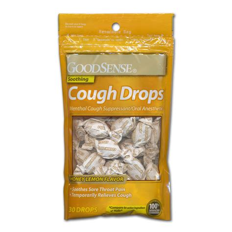 Cough Drops - Honey Lemon (30-ct)-18331