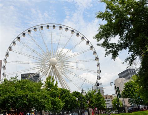 Skyview Ferris Wheel Atlanta Free Stock Photo - Public Domain Pictures