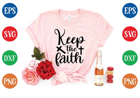 Keep the Faith Svg Graphic by Designeasy · Creative Fabrica