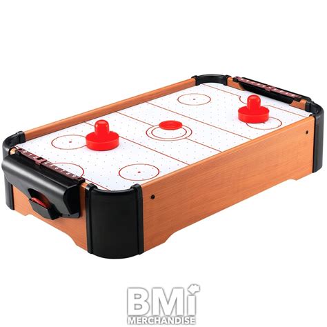 20IN X 12IN AIR HOCKEY WOODEN TABLE TOP GAME