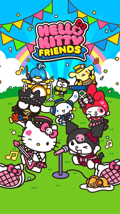 Hello Kitty Friends Wallpaper - iXpap