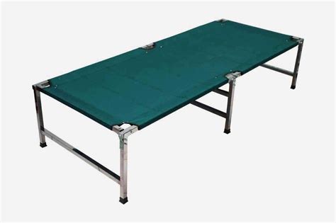 Stainless Steel Folding Cot, Size: 6x2.5feet at Rs 3100 in Rajkot | ID ...