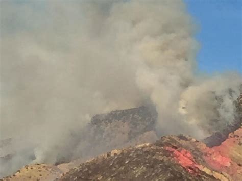 UPDATED: Brush fire grows to 1,500 acres; no structures burned | Local News Stories | gvnews.com