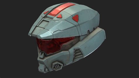 Halo SPARTAN Mark VII Gen 3 Helmet PBR Realistic - Buy Royalty Free 3D model by Frezzy ...