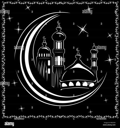 laser cut. mosque vector ,mosque Icon. Ramadan. Icon Art - stock vector ...