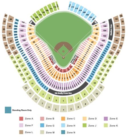 Dodger Stadium Tickets and Dodger Stadium Seating Charts - 2024 Dodger Stadium Tickets in Los ...