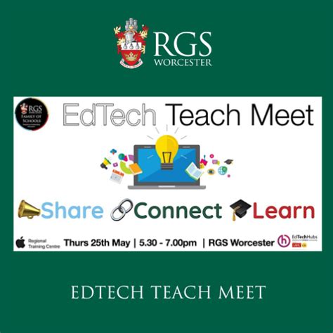 Join Us for the RGS Worcester EdTech Meet - RGSW