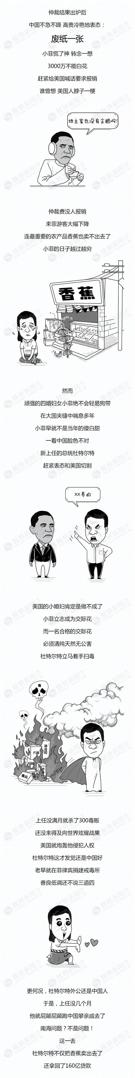 大鱼漫画：菲律宾对华为何老变脸？_手机凤凰网