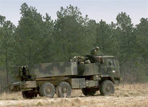 HIMARS M142 high mobility multiple artillery rocket launcher system data sheet specifications ...