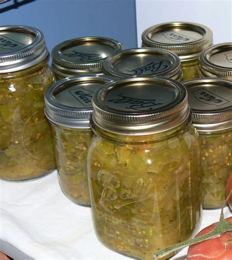 AMISH GREEN TOMATO RELISH | Relish recipes, Tomato relish, Green tomato relish