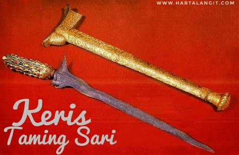 Sejarah Keris Taming Sari Yang Legendaris - Harta Langit