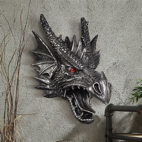 Dragon Head Wall Decor | FREE 2 Day Shipping + Hassle-Free Returns ...