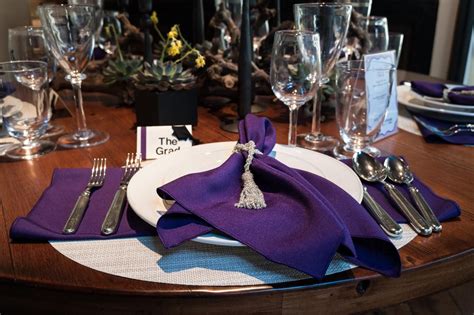 Northwestern University Graduation Party - Tablescape I designed for ...