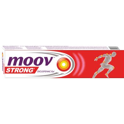 Moov STRONG Diclofenac Gel | Long Lasting & Non-Sticky Pain-Relieving Gel