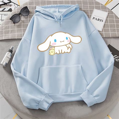 Cinnamoroll And Star Unisex Hoodie Harajuku Hoodie Kuromi | Etsy