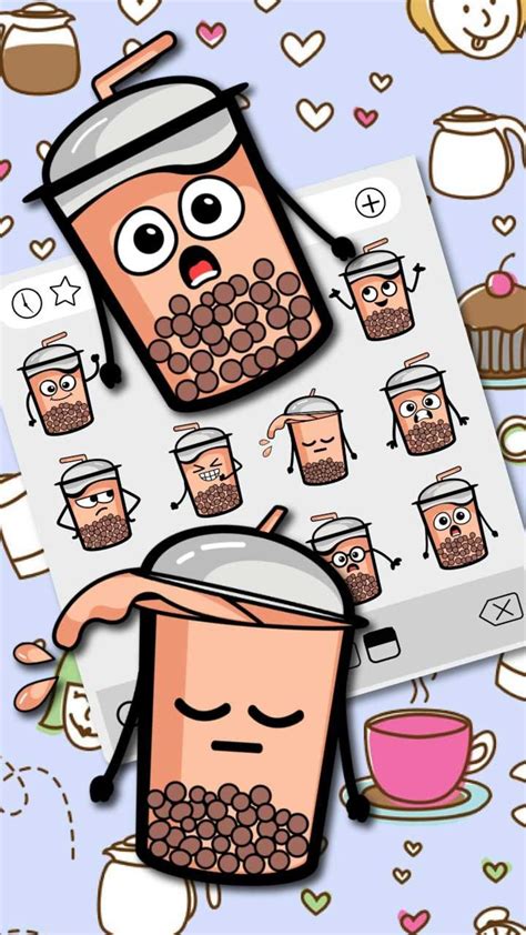 Bubble Tea Emoji Stickers Android 版 - 下载