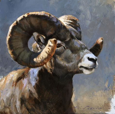 Current Works — Luke Frazier | Wildlife & Sporting Art | Sheep ...