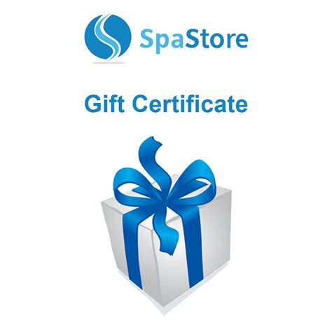 Spa Store Gift Voucher