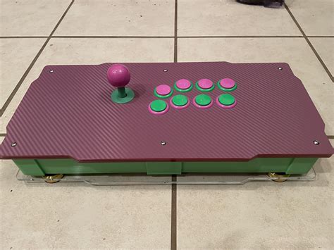 Updated my custom stick from a couple years ago : r/fightsticks