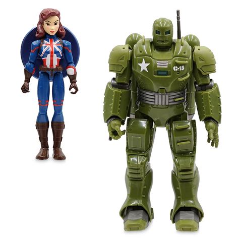 Captain Carter and The Hydra Stomper Action Figure Set – Marvel Toybox ...