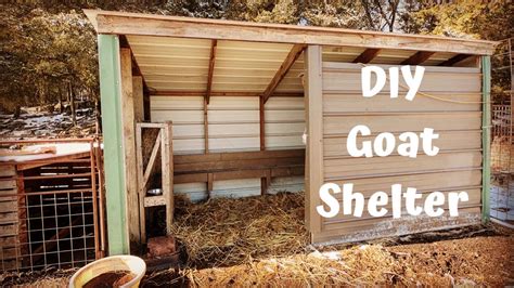 DIY Goat Shelter Made From Recycled Materials! | Kiko Goats! - YouTube