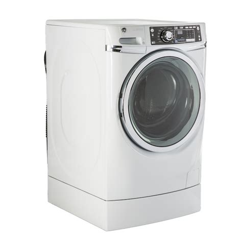 GE 4.9-cu ft High Efficiency Front-Load Washer (White) ENERGY STAR in ...