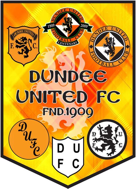 the logos of Dundee united | Dundee united, Dundee, Team badge