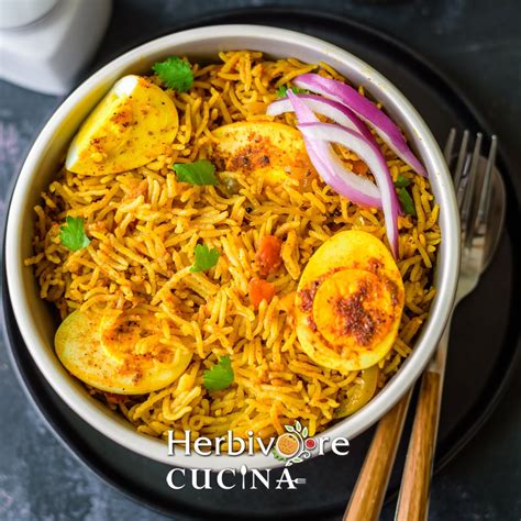 Herbivore Cucina: Instant Pot Masala Egg Biryani