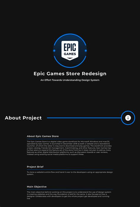 Epic Games Store Redesign :: Behance