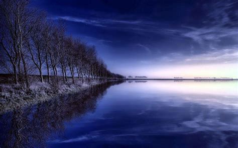 Blue Landscape Wallpapers - Top Free Blue Landscape Backgrounds - WallpaperAccess