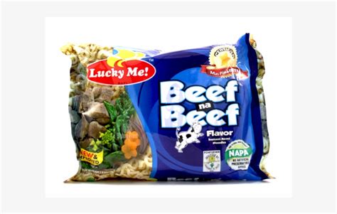 Lucky Me Instant Beef Noodles 60g - Lucky Me Beef Noodles Transparent ...