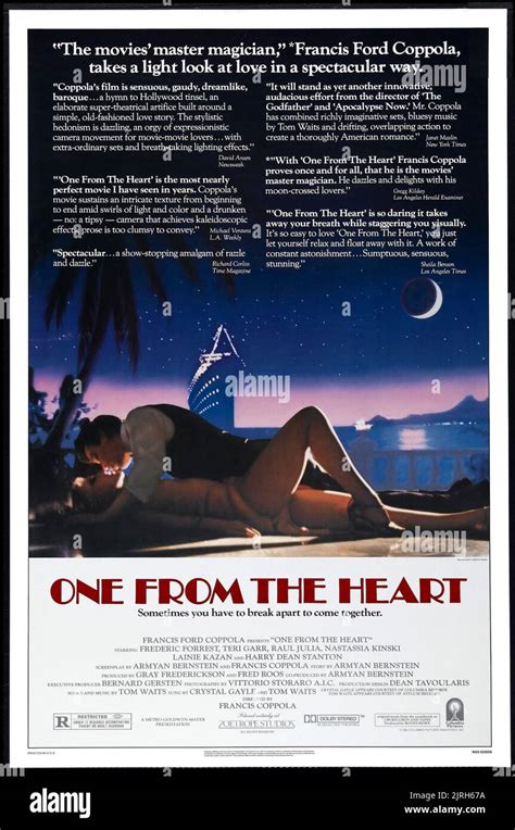 MOVIE POSTER, ONE FROM THE HEART, 1982 Stock Photo - Alamy