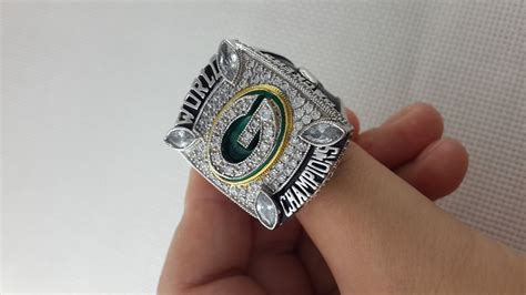 Green Bay Packers 2010 super bowl rings replica - YouTube