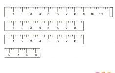 Decimal Ruler Chart | Printable Ruler Actual Size