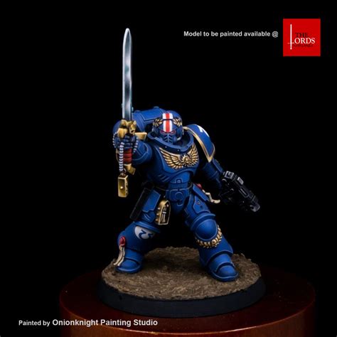 Space Marines: Primaris Lieutenant with Power Sword – The Lords Wargames