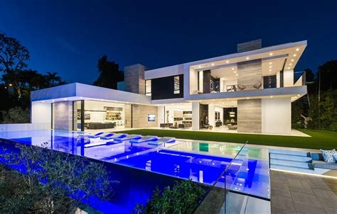 9945 Beverly Grove | Beverly Hills - The Agency | Mansão moderna, Arquitetura de casa, Casas ...