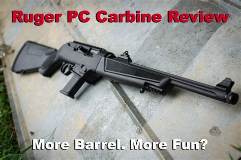 Ruger PC Carbine Review | More Barrel = More Fun?