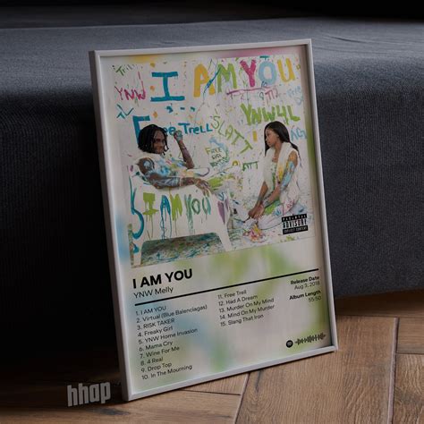 YNW Melly - I Am You - Album Cover Poster by Craig Reynolds | Printblur