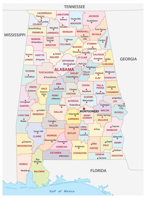 Alabama Maps & Facts - World Atlas