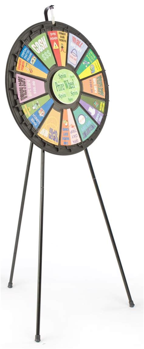 Adjustable Raffle Wheel | Floorstanding Trade Show Event Game