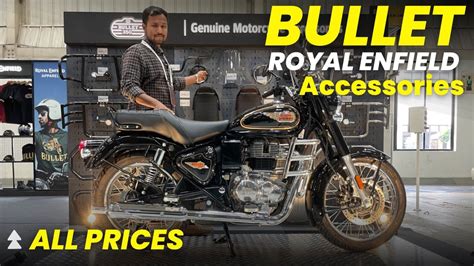 New Bullet 350 Full Accessory List With Prices - YouTube