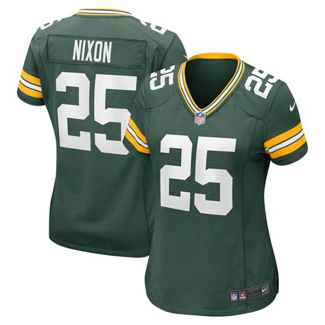 Keisean Nixon Green Bay Packers Women's Player Game Jersey - Green